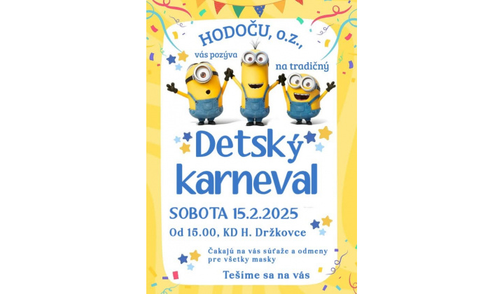 DETSKÝ KARNEVAL - HODOČU, o.z.