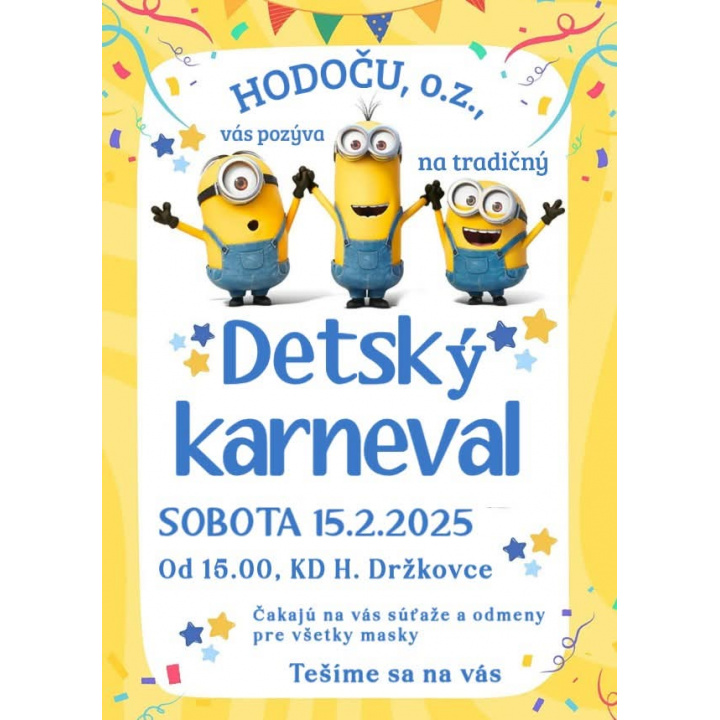 DETSKÝ KARNEVAL - HODOČU, o.z.