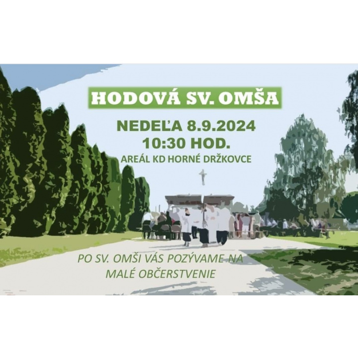 POZVÁNKA - Hodová svätá omša